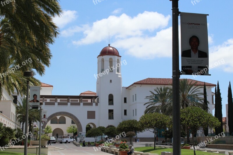 San Diego State University Student Union Tower Conrad Prebys Aztec Student Union Sdsu