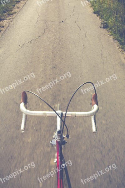 Road Bike Movement Old Vintage Retro