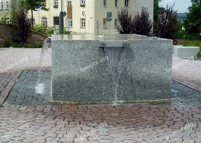 Lengenfeld Ore Mountains Water Feature Well Water Free Photos