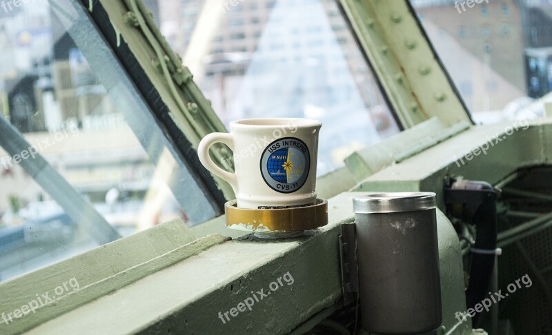 Mug Bridge Aircraft Carriers Fleet Usn