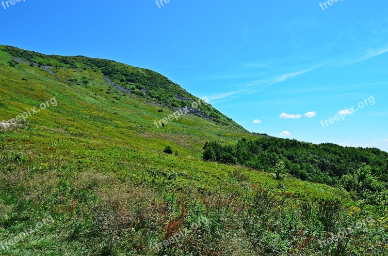 Mountains Landscape Nature Top View Trail