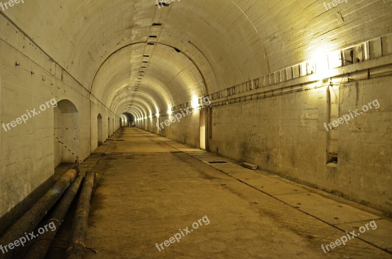 Tunnel Building Architecture Bunker Monument