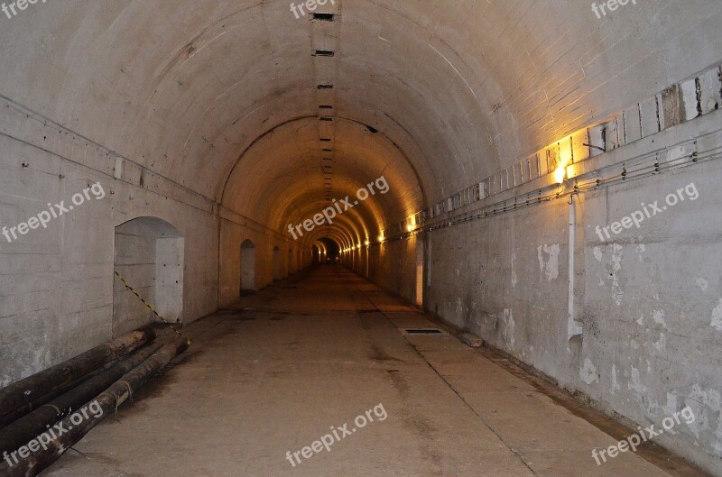 Tunnel Building Architecture Bunker Monument