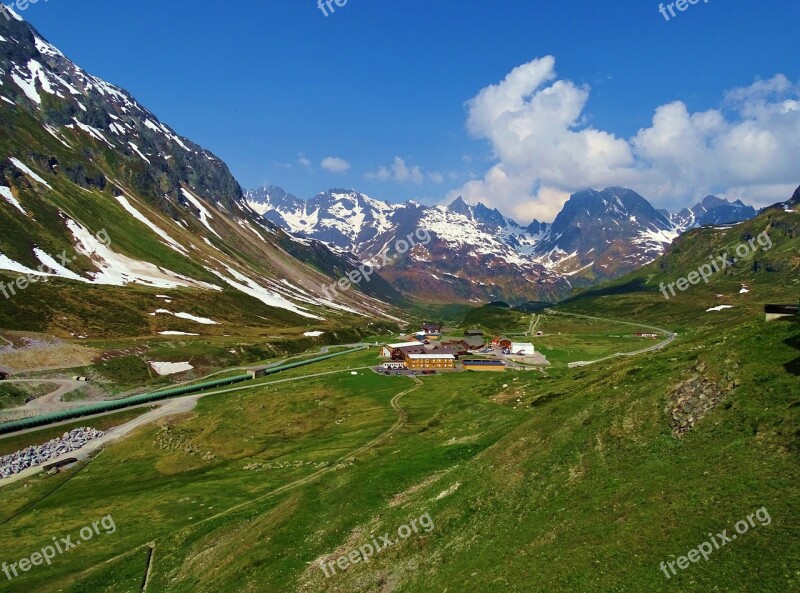 Mountains Vacations Austria Montafon Nature