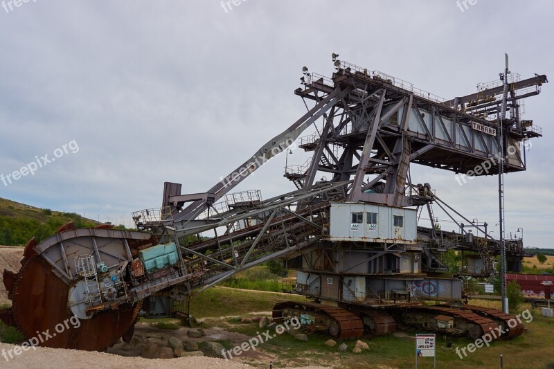 Open Pit Mining Brown Coal Excavators Bucket Wheel Excavators Commodity