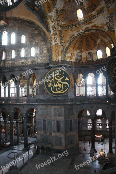 Turkey Istanbul Blue Mosque Islam Temple