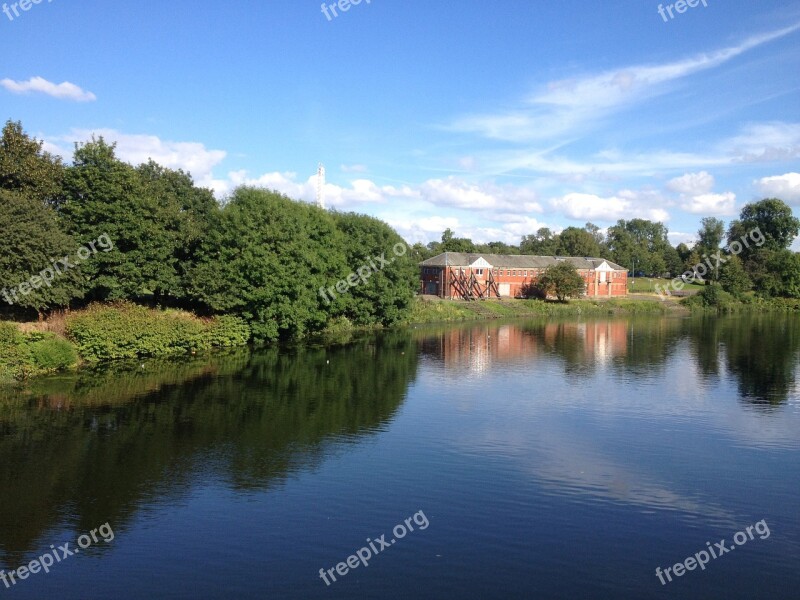 Glasgow Green Glasgow River Park Scotland