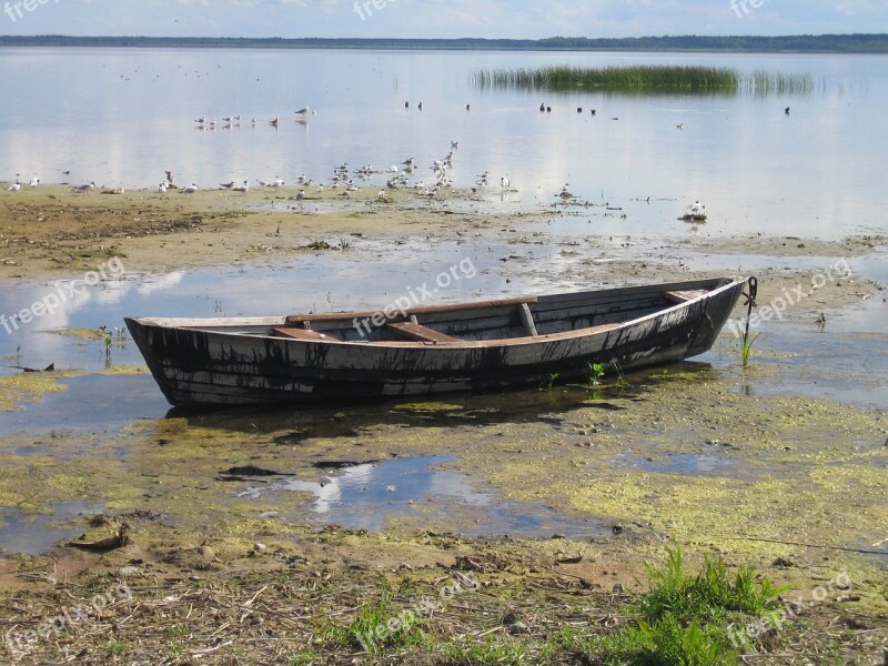 Nature Lake Vacation Appeasement Boat