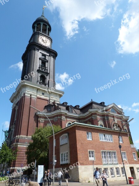 Hamburg Church Main Church St Michaelis Michel