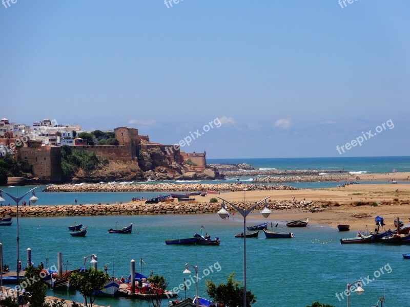 Morocco Rabat Sea Beach Capital