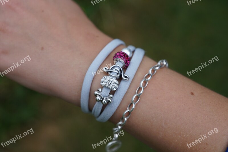 Bracelet Treble Clef Jewellery Chain Girl