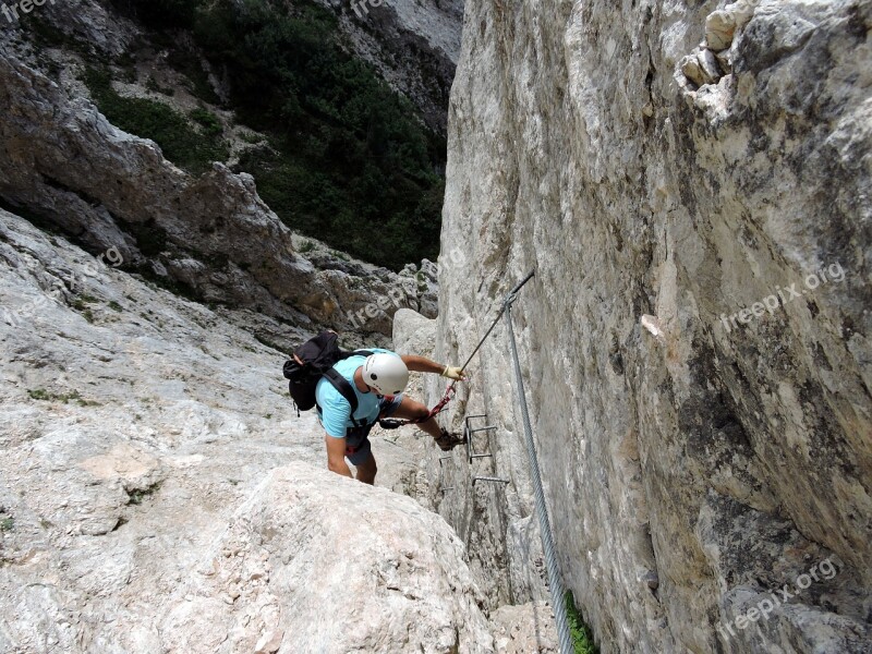 Scale Rock Climber Helmet Mountain