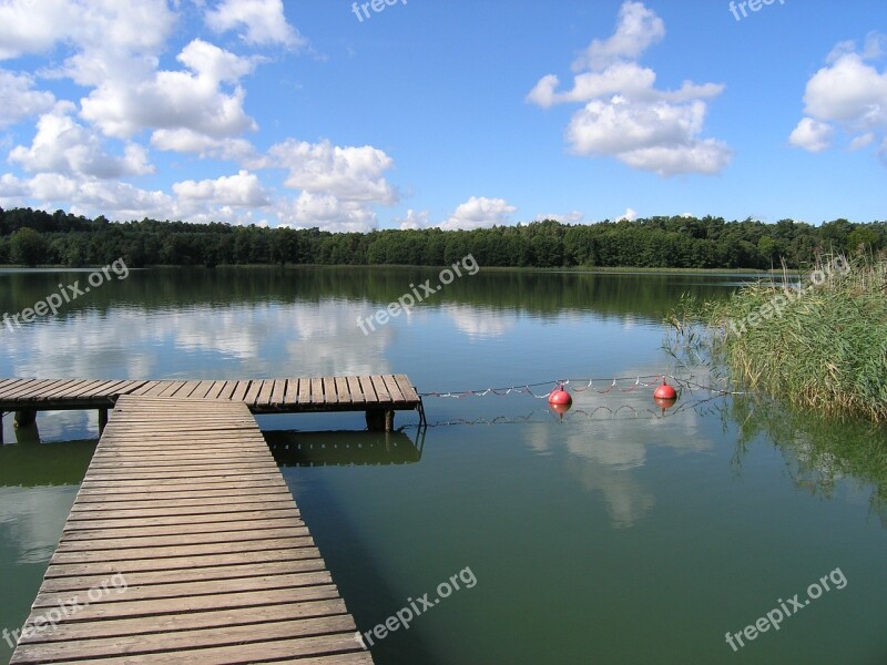 Summer Sun Water Lakes Mecklenburg Lakes