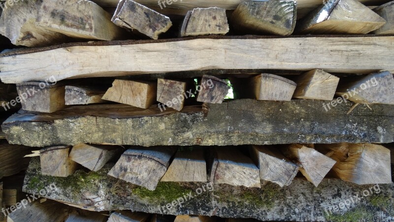 Wood Holzstapel Firewood Growing Stock Log