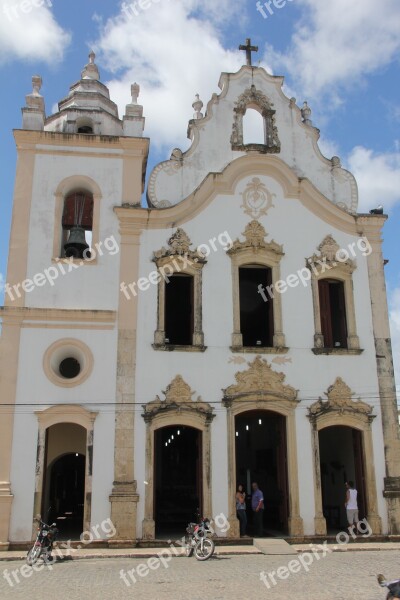 Goiana Church Our Lady Of The Rosary Of Black Men Architecture