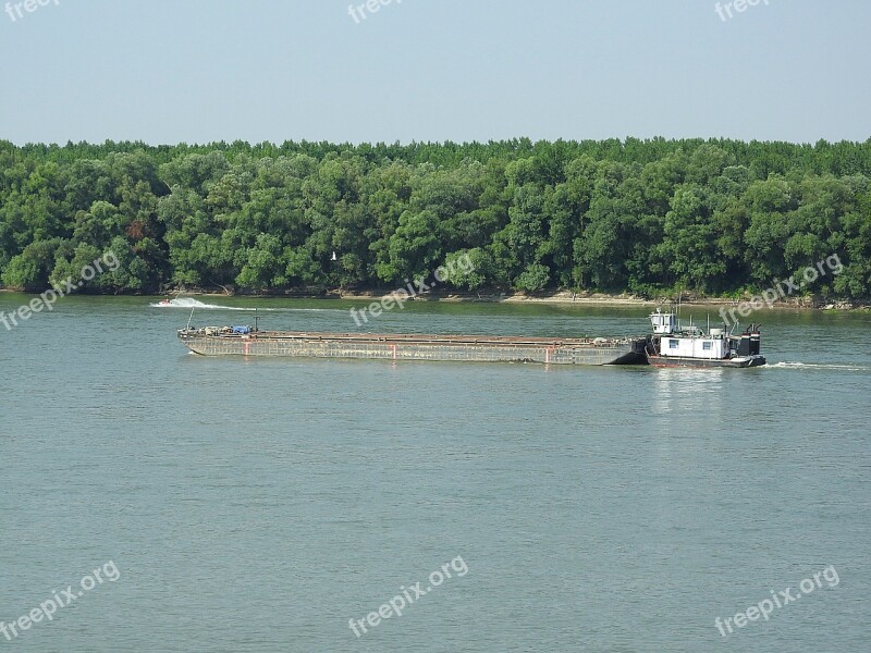 Danube Ship Frachtschiff Shipping Free Photos