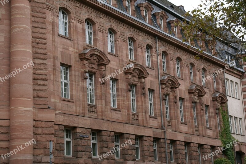 Landeshaus Wiesbaden Facade Germany Building