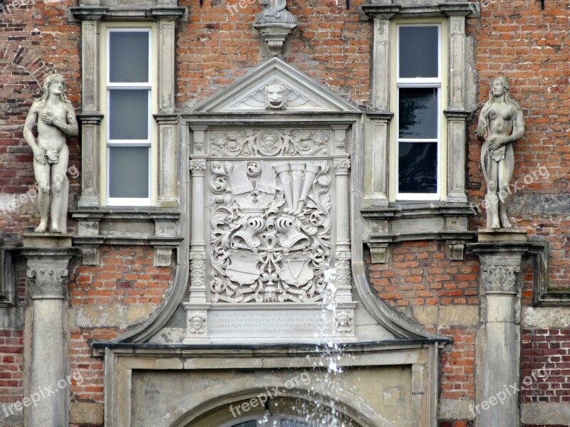 Twickel Castle Netherlands Relief Coat Of Arms Family