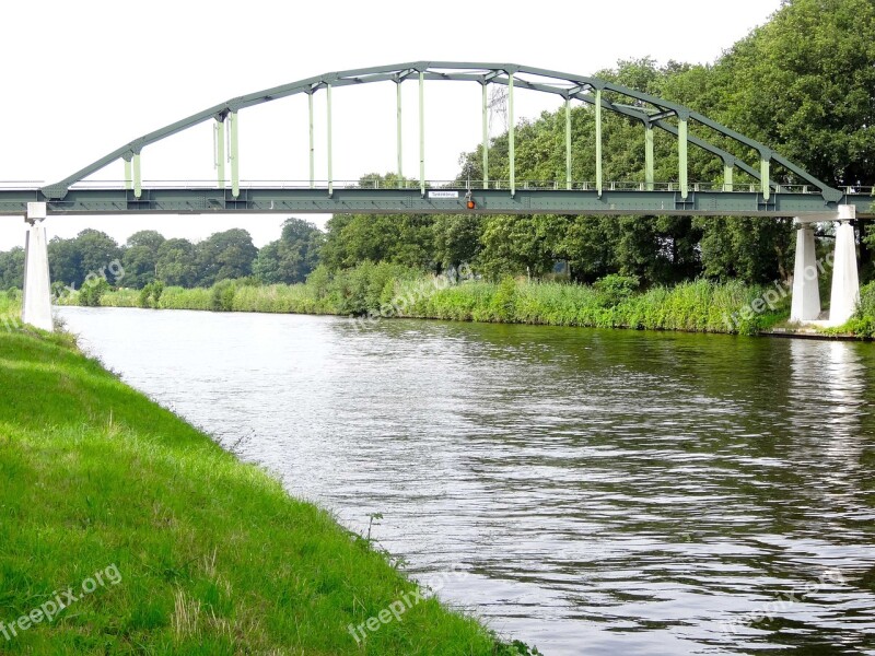 Tankinkbrug Zijkanaal Bridge Crossing Netherlands