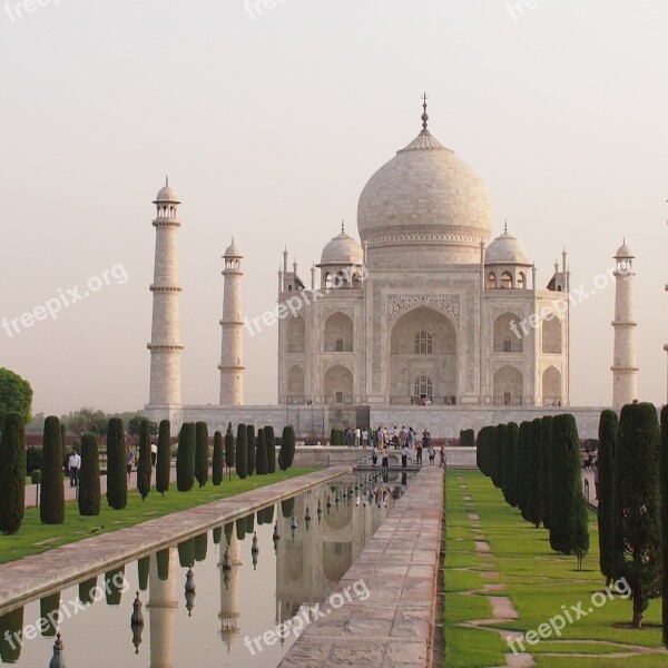 Taj Mahal Temple Monument India Religion