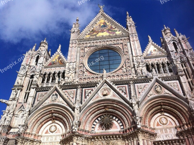 Cathedral Italy Religious Building Holiday