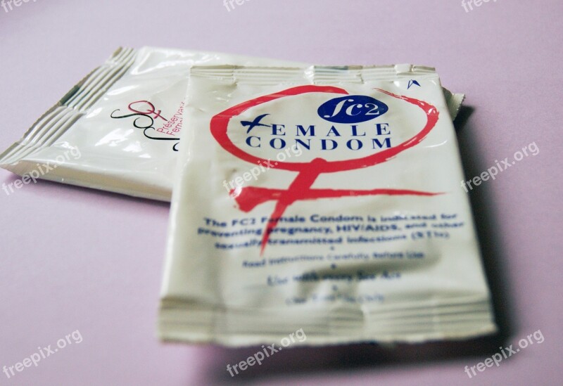 Female Condoms Condom Contraception Safe Contraceptive