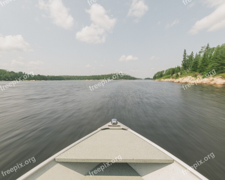 Boat Speed Lake Water Coast