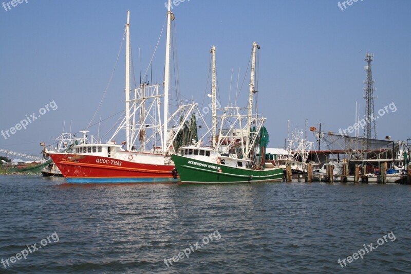 Louisiana Shrimp Boat Commercial Fishing Fishing Fishing Boat