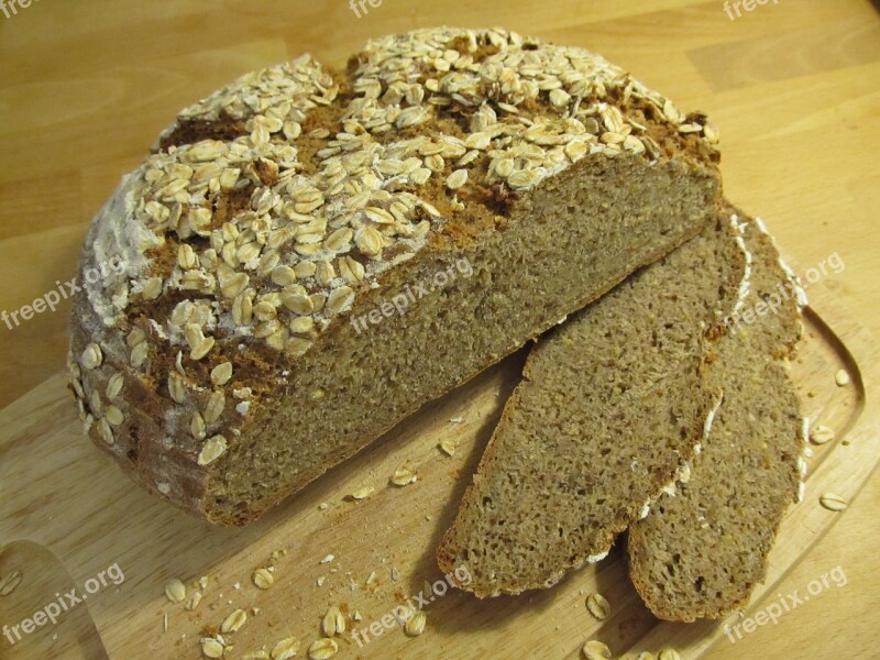 Bread Food Bake Farmer's Bread Staple Food