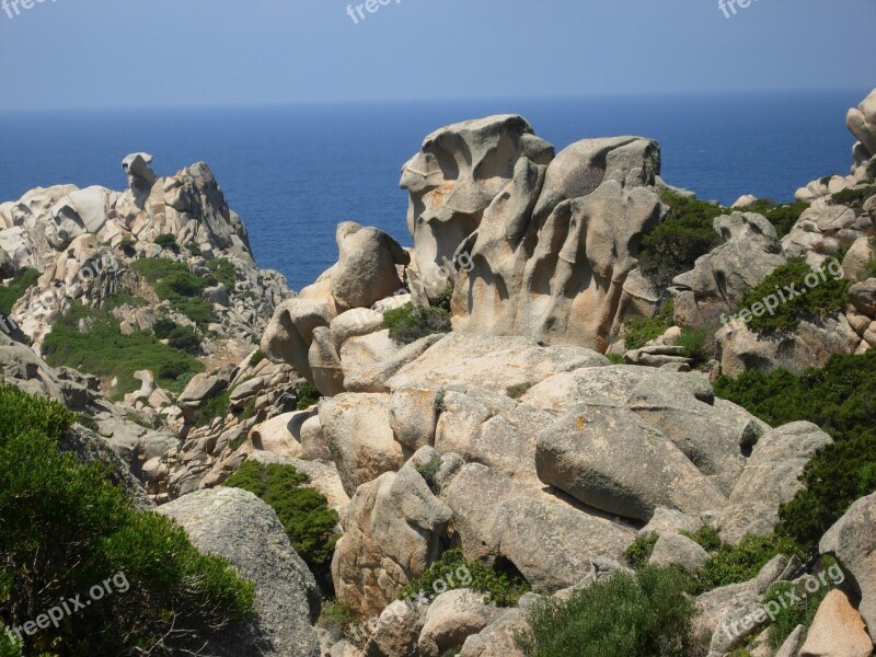 Karst Sardinia Rock Free Photos