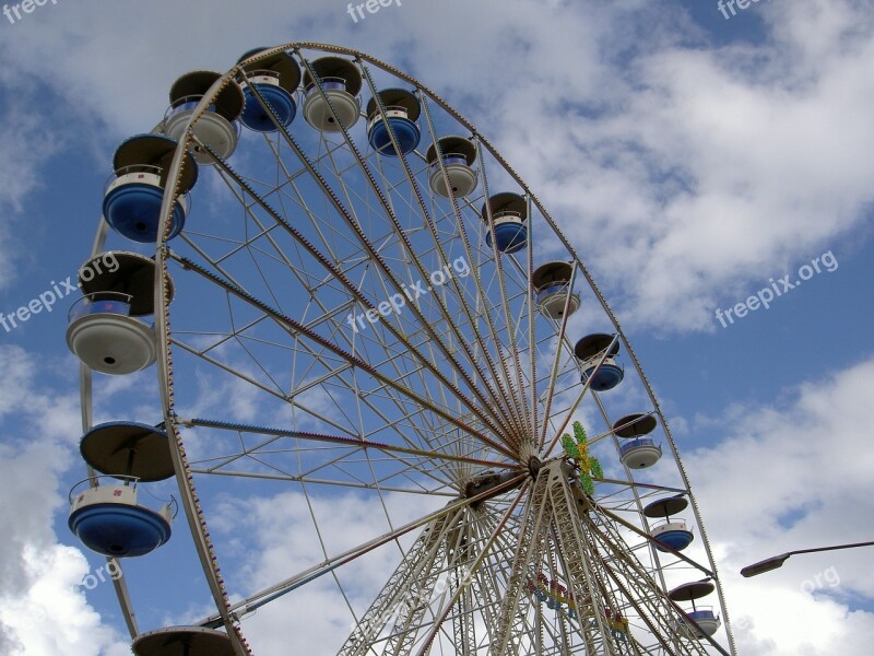 Ferris Wheel Fair Sky Year Market Carousel