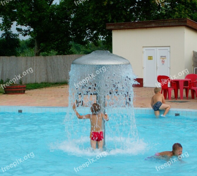 Swimming Small Child Heat Wave Free Photos