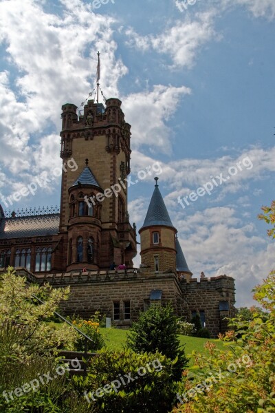 Drachenfels Castle Rhine Castle Middle Ages Dragon Rock