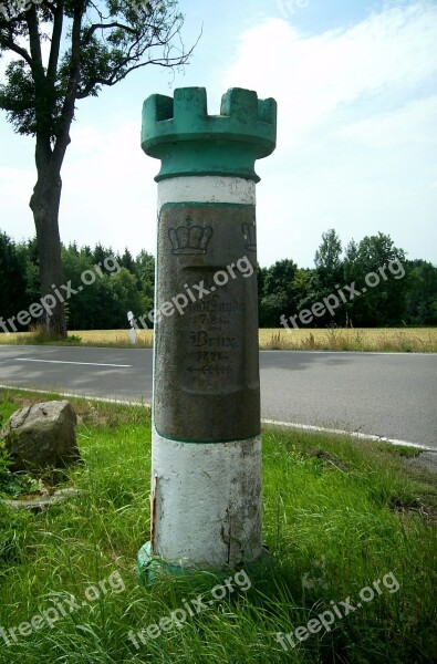 Distance Column Wise Direction Directory Signposts Kurschsäschsiche Crown