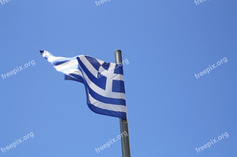 Greek Flag Marine Free Photos