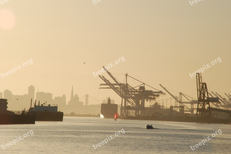 Harbor Oakland California Shipping West