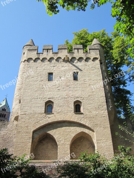 Heidentuermchen Speyer Tower Building Historic