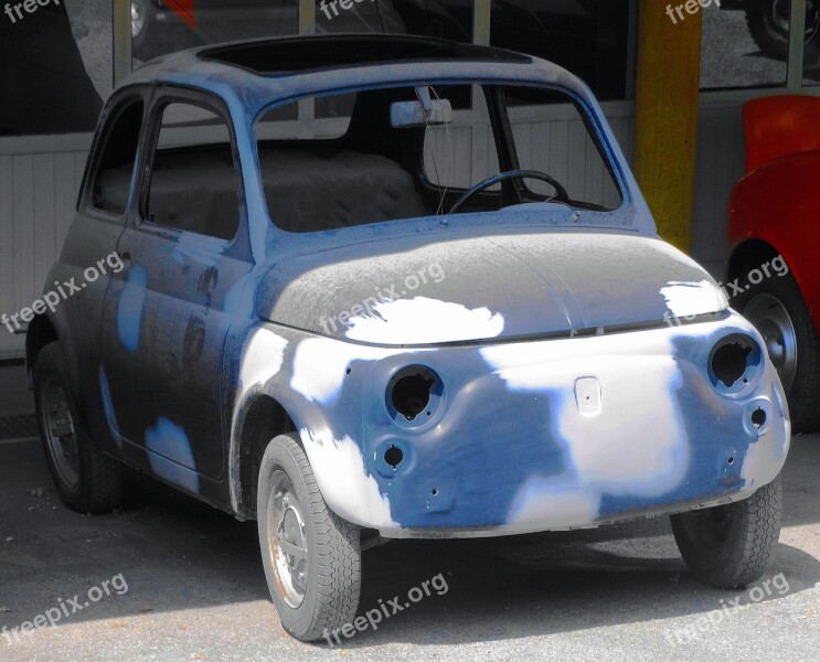 Car Cinquecento Small Polished Free Photos