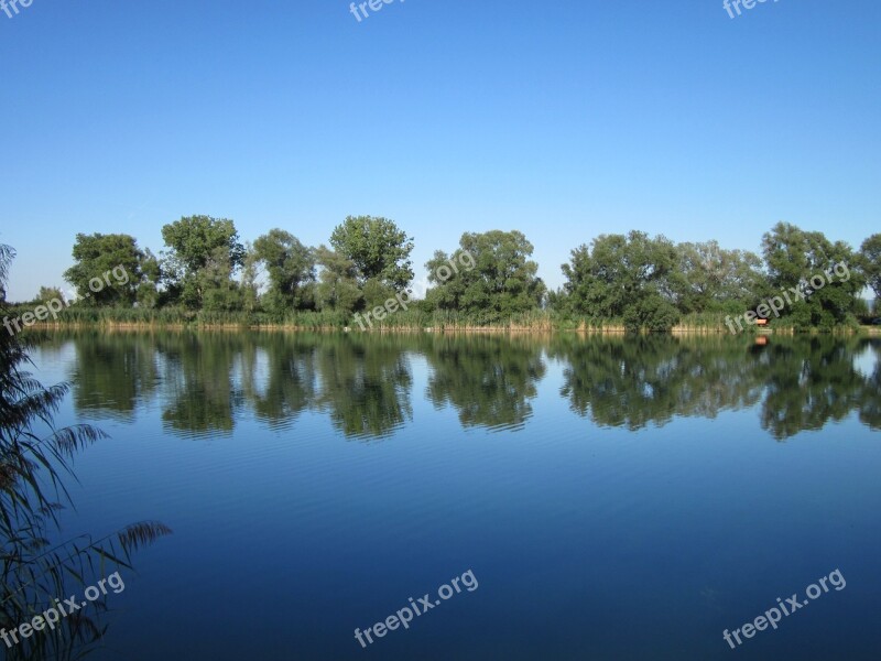 Silz Quarry Pound Lake Water Reflection