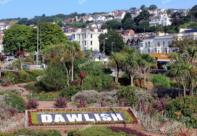 Dawlish Devon Coast Beach Coastal