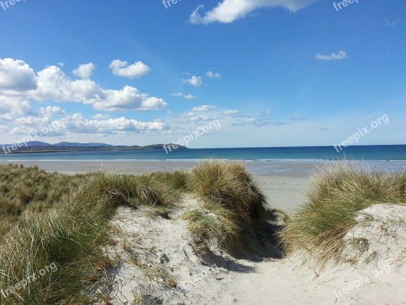 Beach Letter Mac Award Donegal Ireland Free Photos