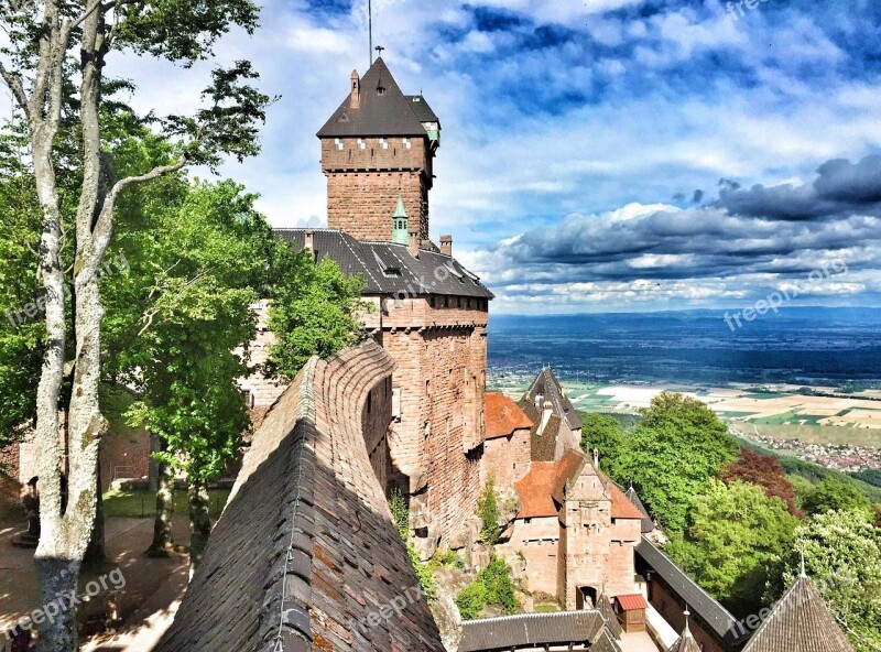 Castle Knight's Castle Fortress Tower Architecture