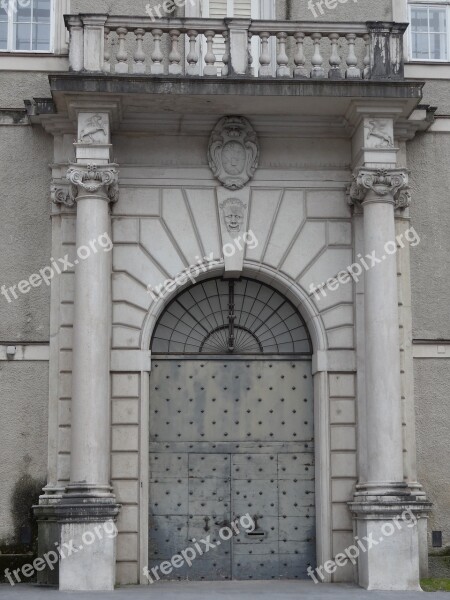 Door Arch Balcony Entrance Historic