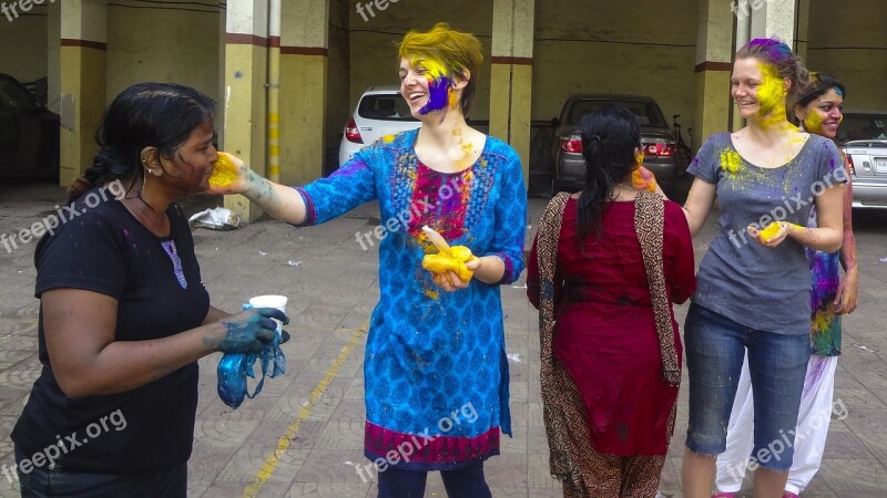 Holi Celebrations People Culture Festival