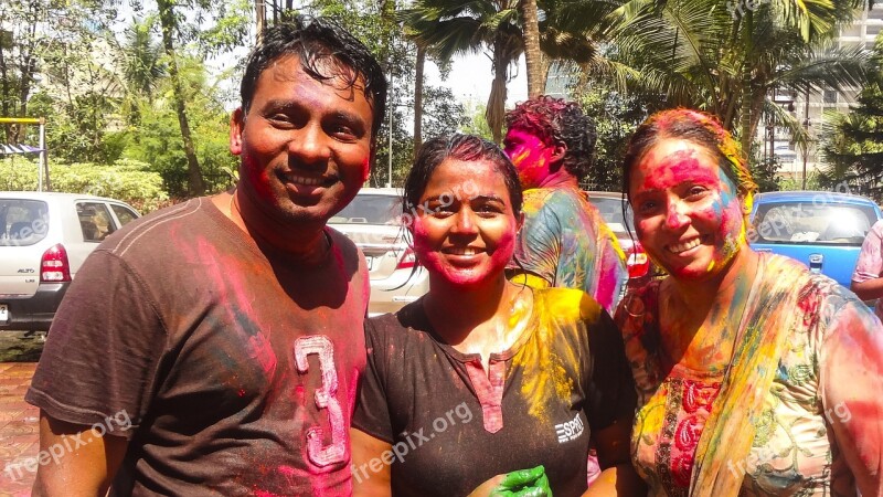 Holi Celebrations People Culture Festival