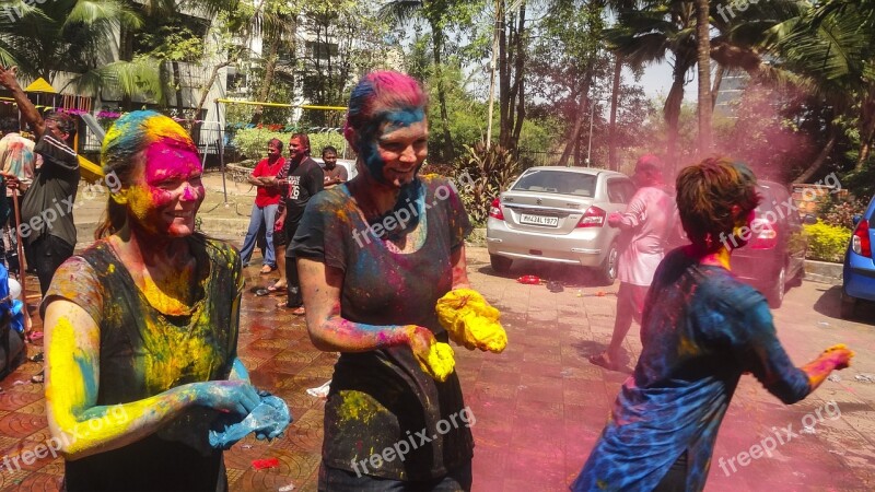 Holi Celebrations People Culture Festival