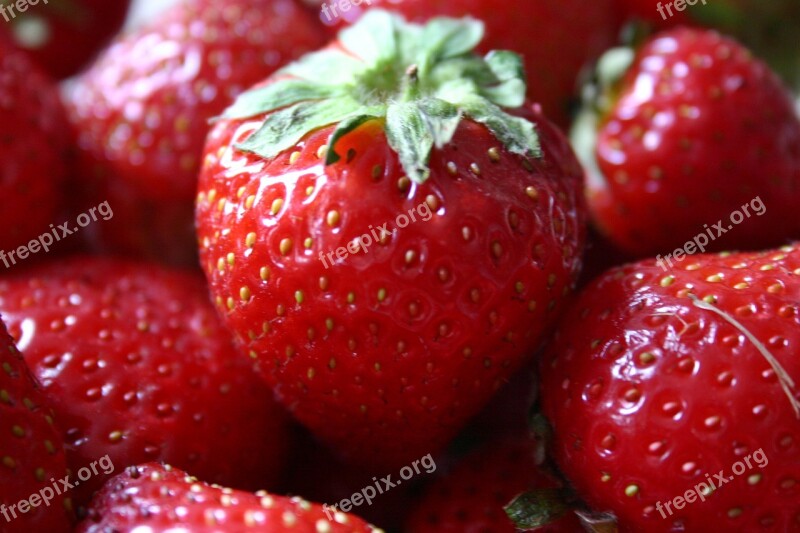 Strawberry Fruit Red Sweet Summer