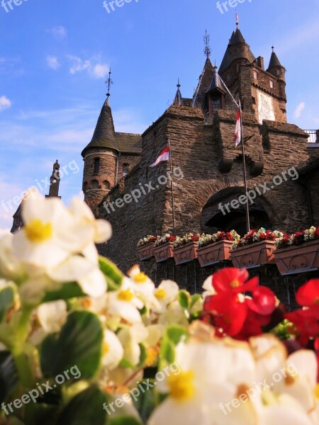 Cochem Mosel Reichsburg Cochem Keep Tourist Attraction