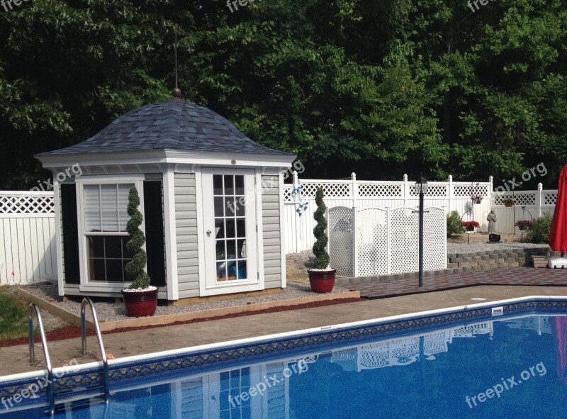 Swimming Pool Backyard Holiday Water Summer