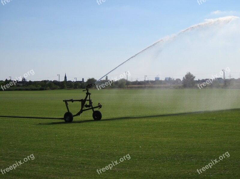 Reilingen Sod Farming Irrigation Green